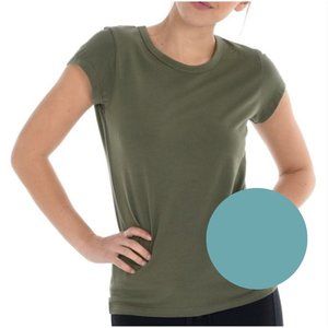 Paper Label Dillon Tee Crew Neck Ocean Small